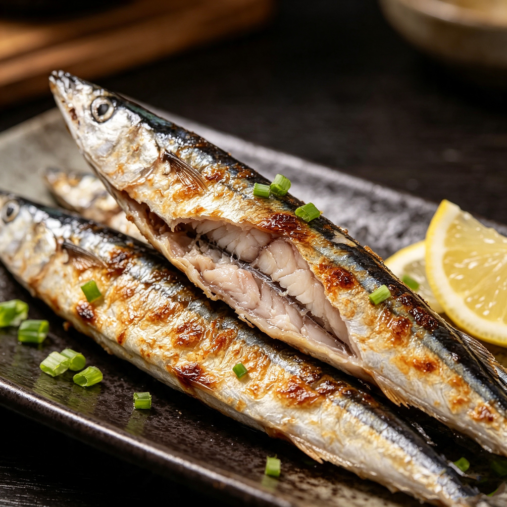 Frozen Single‑Frozen Saury Fish